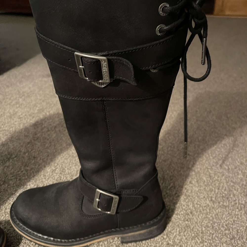 Harley boots like new